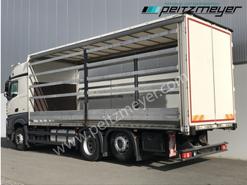 Camión lona MERCEDES-BENZ Actros 2545 LL Pritsche, Klima, Standklima, PPC, EU 6 MP 4 - Edscha: foto 4