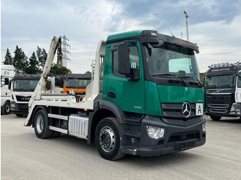 Portacontenedor de cadenas camión Mercedes-Benz Antos 1835 L 4x2 Absetzkipper VDL, Euro 6: foto 2