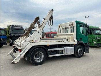 Portacontenedor de cadenas camión Mercedes-Benz Antos 1835 L 4x2 Absetzkipper VDL, Euro 6: foto 4