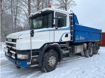 Camión caja abierta SCANIA 114