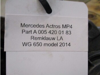 Pinza de freno para Camión Mercedes-Benz A 005 420 01 83 LA MP4: foto 3