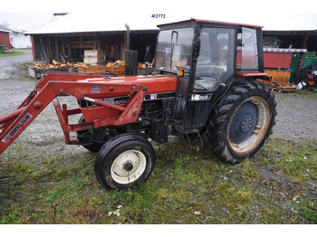 Tractor 1989 Case International 585 XL w/ Quicke Loader: foto 2