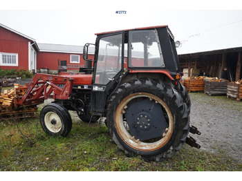 Tractor 1989 Case International 585 XL w/ Quicke Loader: foto 4