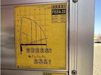Camión grúa, Camión caja abierta Volvo FM 440 6x2  Fassi 155   Liftachse: foto 4