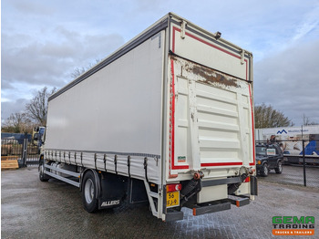 Camión lona DAF LF 250 FA 4x2 SleeperCab 6cil 19T Euro6 - Schuifzeilen/Gesloten Bak 8.00M + Laadklep 2000KG - ZijDeur: foto 5