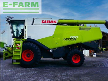 Cosechadora de granos CLAAS Lexion 650