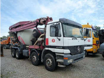 Camión hormigonera con bomba MERCEDES-BENZ Actros 4141