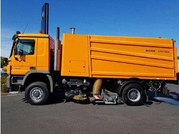 Barredora vial nuevo Mercedes-Benz Actros 2032 A 4x4 Bucher STKF 9500 Airport: foto 5