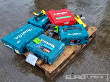 Equipo de construcción Pallet of Makita Cordless Drill,Cordless Impact Wrench, 110Volt SDS Drill (3 of), Hilti Cordless Drill, 110Volt SDS Drill: foto 2