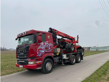 Camión forestal SCANIA R 620