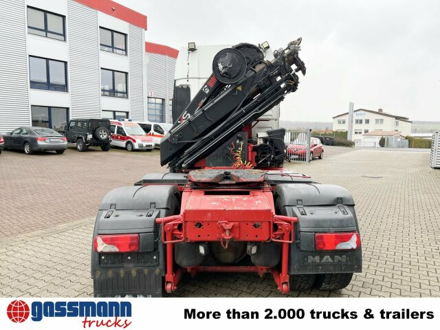 Cabeza tractora MAN TGX 26.480 6x4 BLS mit Kran Hiab 288E-6 Hipro,: foto 14