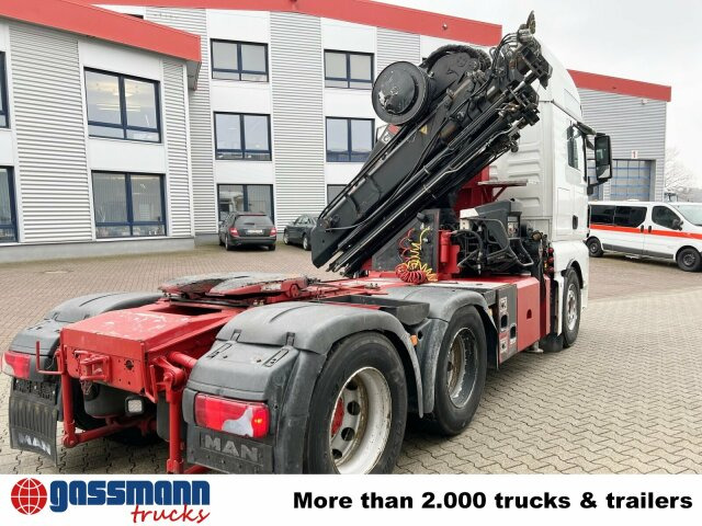 Cabeza tractora MAN TGX 26.480 6x4 BLS mit Kran Hiab 288E-6 Hipro,: foto 13