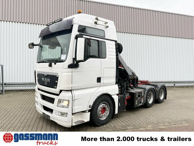 Cabeza tractora MAN TGX 26.480 6x4 BLS mit Kran Hiab 288E-6 Hipro,: foto 10