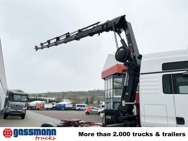 Cabeza tractora MAN TGX 26.480 6x4 BLS mit Kran Hiab 288E-6 Hipro,: foto 9