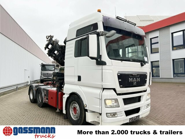 Cabeza tractora MAN TGX 26.480 6x4 BLS mit Kran Hiab 288E-6 Hipro,: foto 12