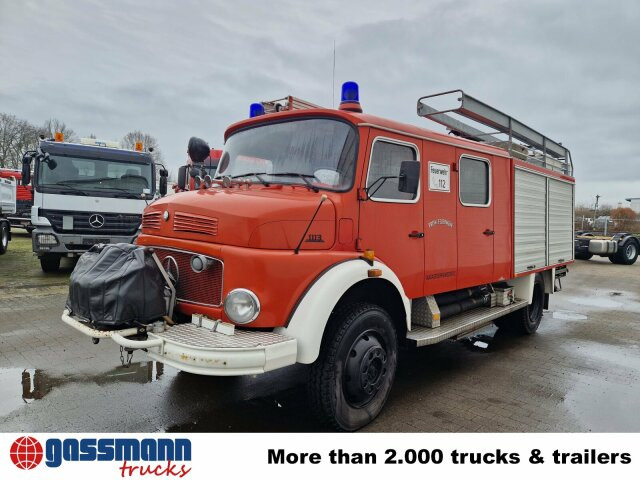 Camión de bomberos Mercedes-Benz LAF 1113 B 4x4 Doka, LF 16 TS: foto 10