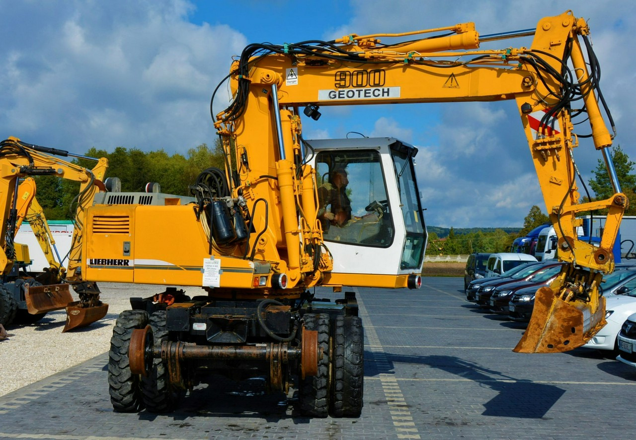 Excavadora de ruedas Liebherr A 900 ZW Litronic Koparka + Kolej: foto 8