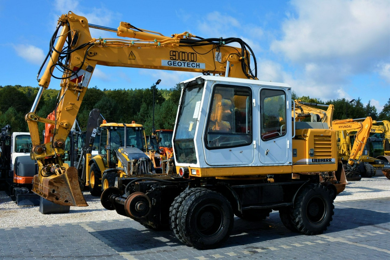 Excavadora de ruedas Liebherr A 900 ZW Litronic Koparka + Kolej: foto 6