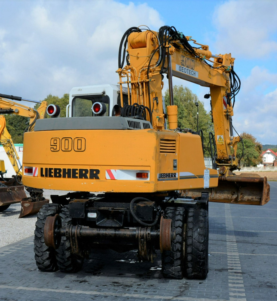 Excavadora de ruedas Liebherr A 900 ZW Litronic Koparka + Kolej: foto 10