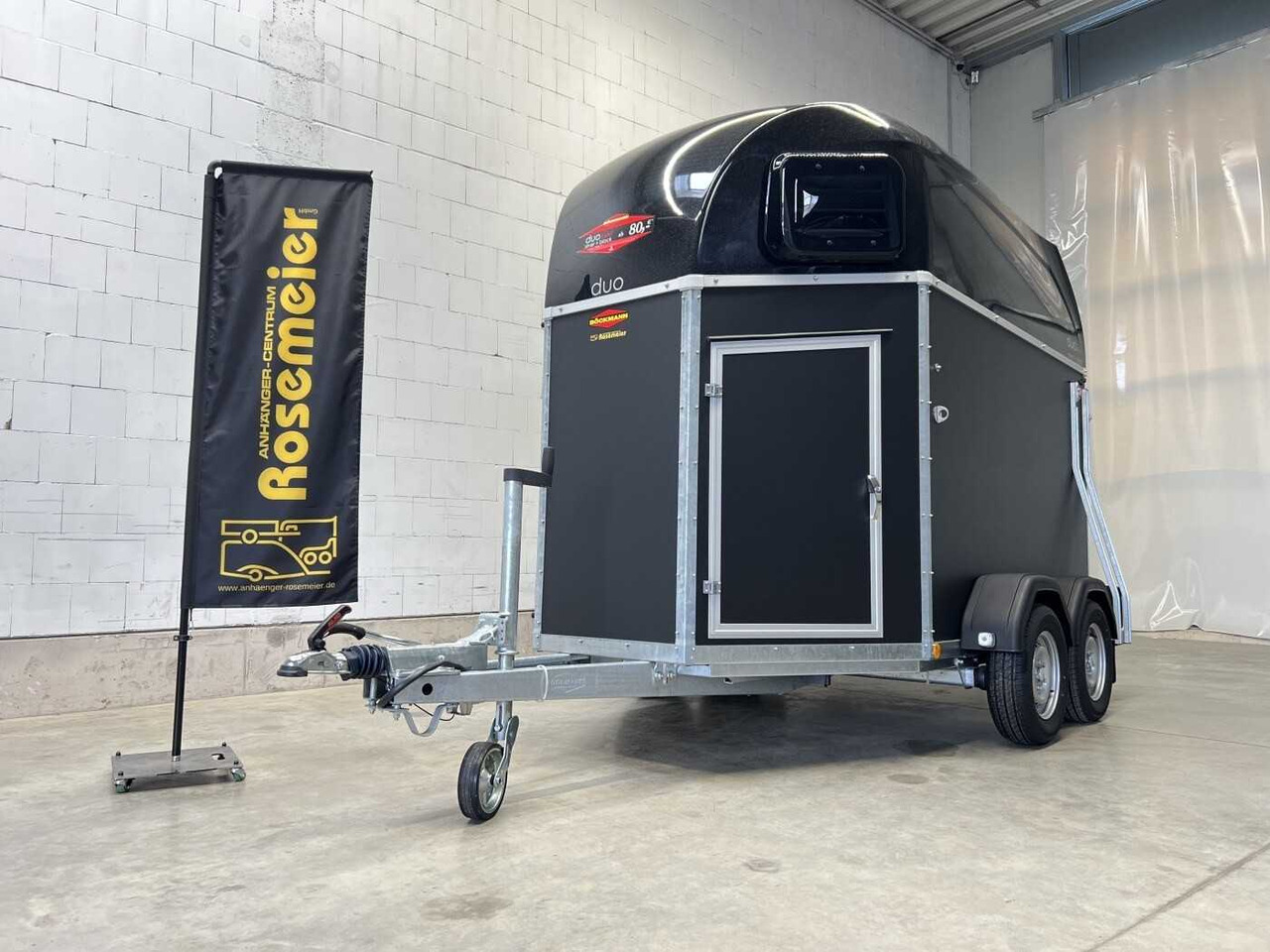 Remolque para caballos nuevo BOECKMANN Duo Esprit silv+bl SK Pferdeanhänger: foto 29
