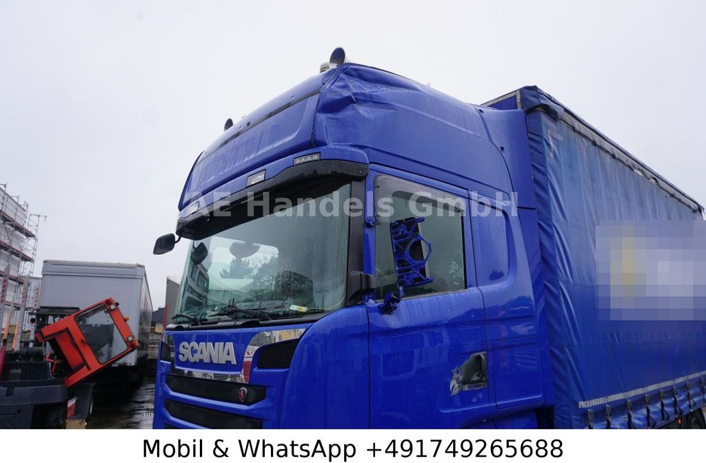 Camión lona Scania R450 TopLine LL *Retarder/Edscha/Tautliner/AHK: foto 8