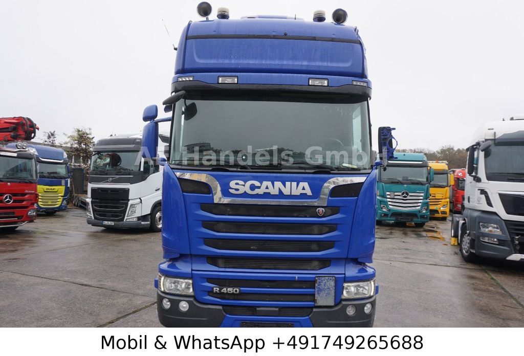 Camión lona Scania R450 TopLine LL *Retarder/Edscha/Tautliner/AHK: foto 7