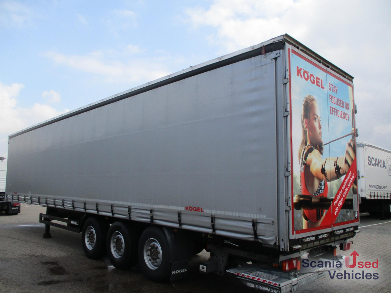 Semirremolque lona KOEGEL S24-1 - LBW - CURTAINSIDER - LIFTACHSE: foto 8