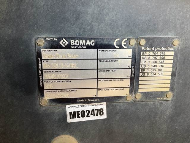 Compactador Bomag BW226D-4i BVC: foto 7