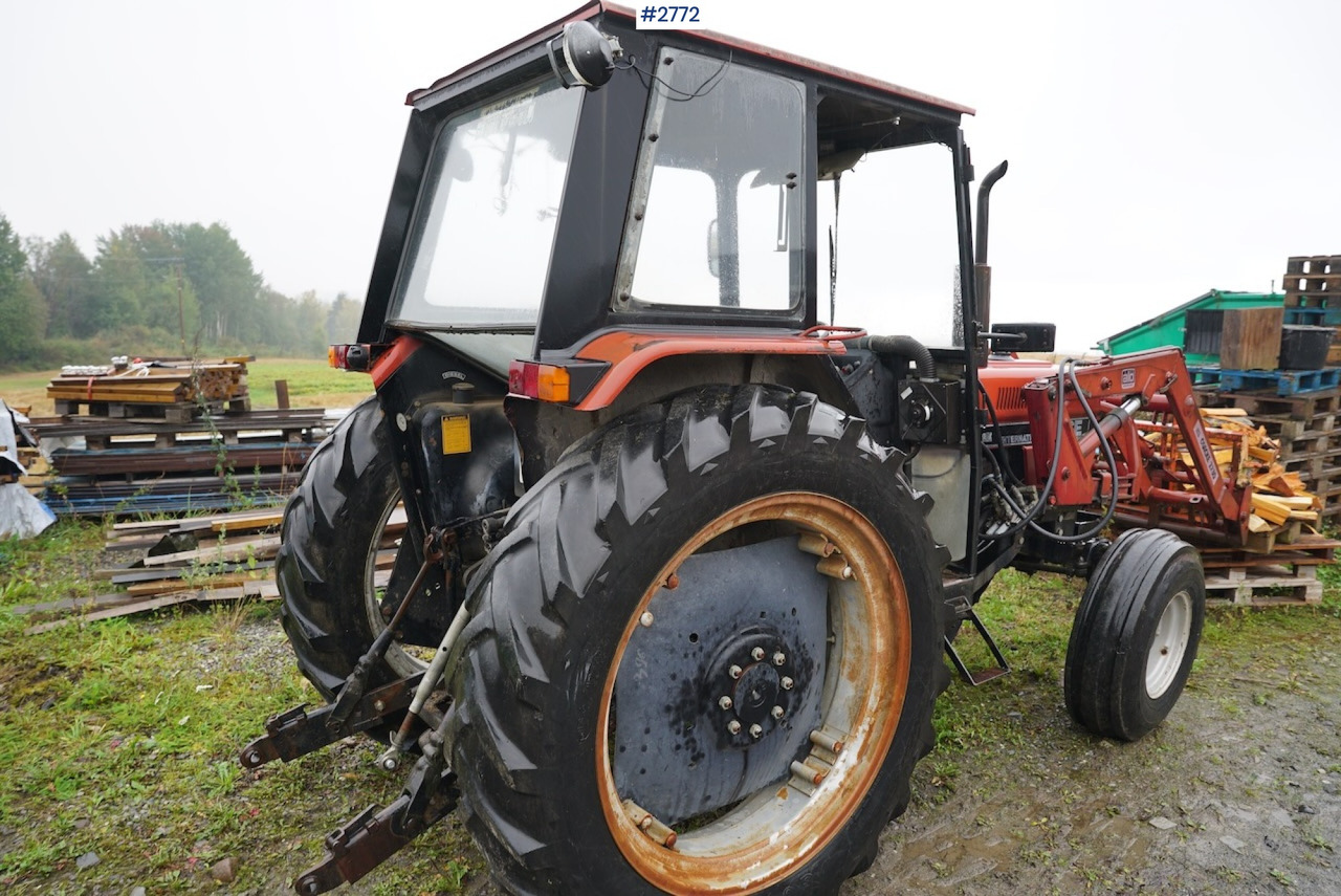 Tractor 1989 Case International 585 XL w/ Quicke Loader: foto 7