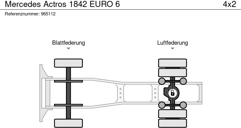 Cabeza tractora Mercedes-Benz Actros 1842 EURO 6: foto 13
