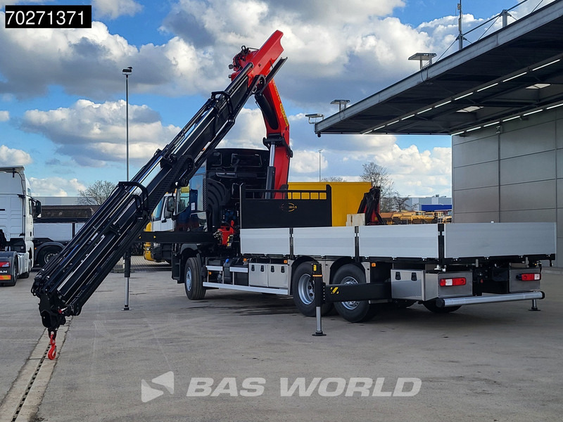 Camión caja abierta, Camión grúa nuevo Renault C 480 6X2 NEW! Palfinger PK41002 EH Crane Kran ACC Euro 6: foto 7