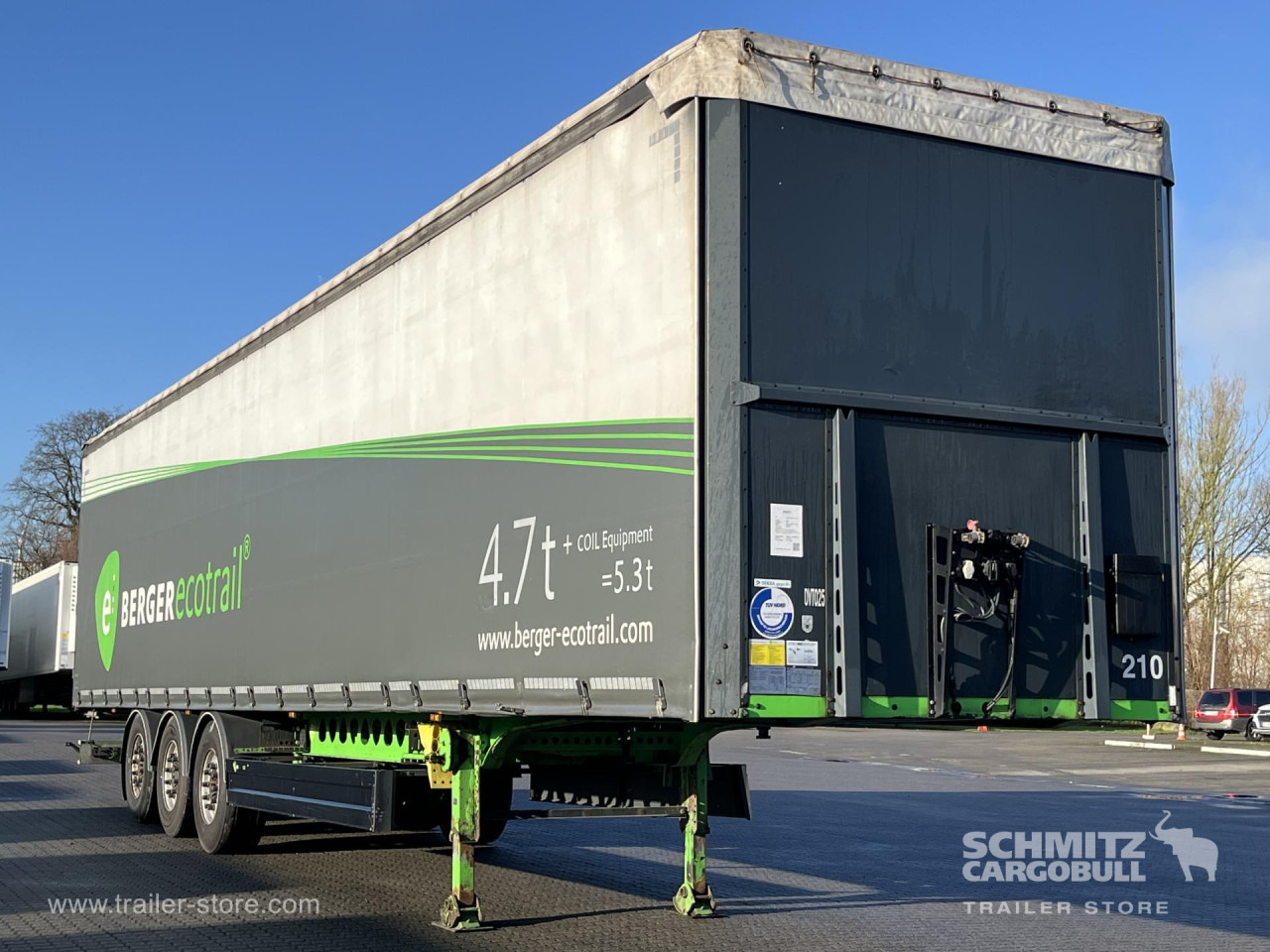 Semirremolque lona BERGER Auflieger Curtainsider Coil: foto 12