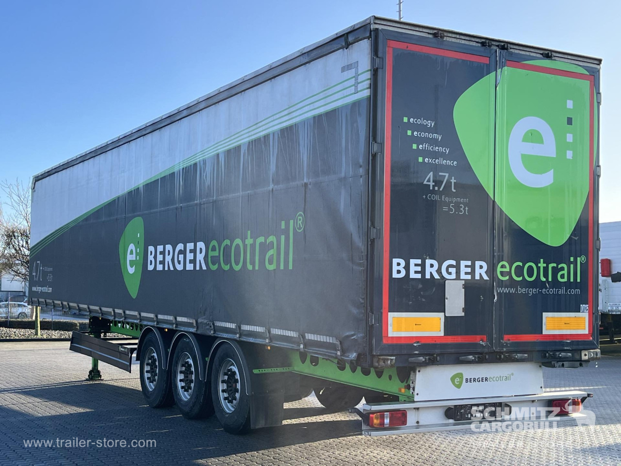 Semirremolque lona BERGER Auflieger Curtainsider Coil: foto 6