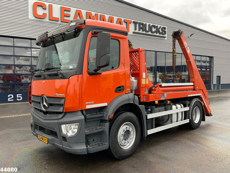 Portacontenedor de cadenas camión Mercedes-Benz Antos 2024 Euro 6 Hyvalift 14 Ton portaalarmsysteem: foto 1