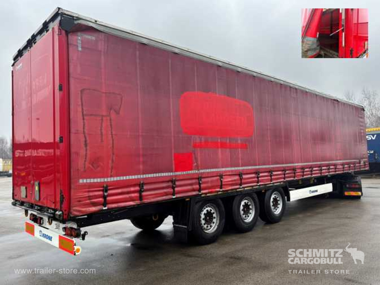 Semirremolque lona KRONE Curtainsider Standard: foto 1