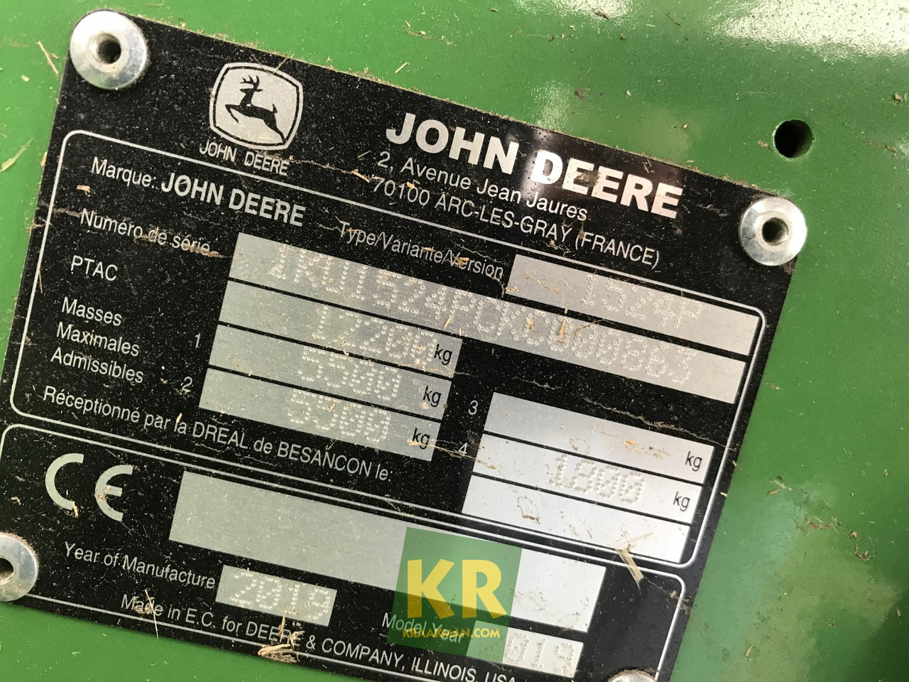 Empacadora de pacas cuadradas L1524 John Deere: foto 16