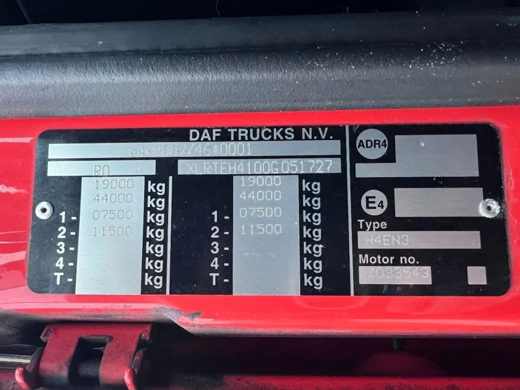 Cabeza tractora DAF XF 440 SC 4X2 EURO 6 MEGA: foto 7