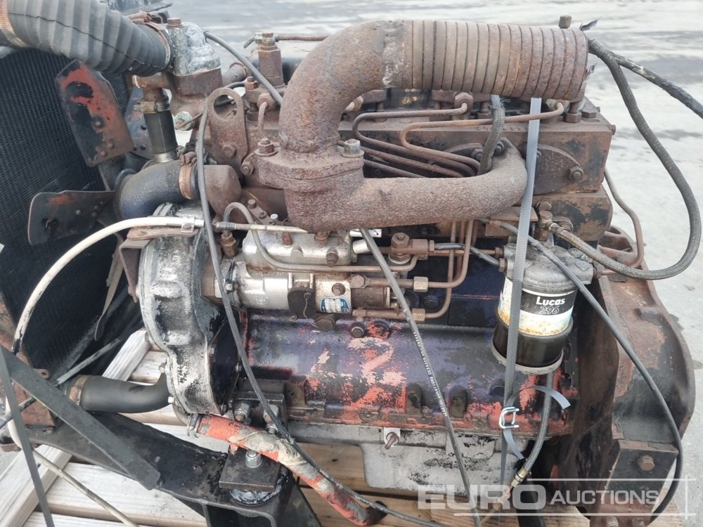 Motor 4 Cylinder Diesel Engine, Radiator: foto 6