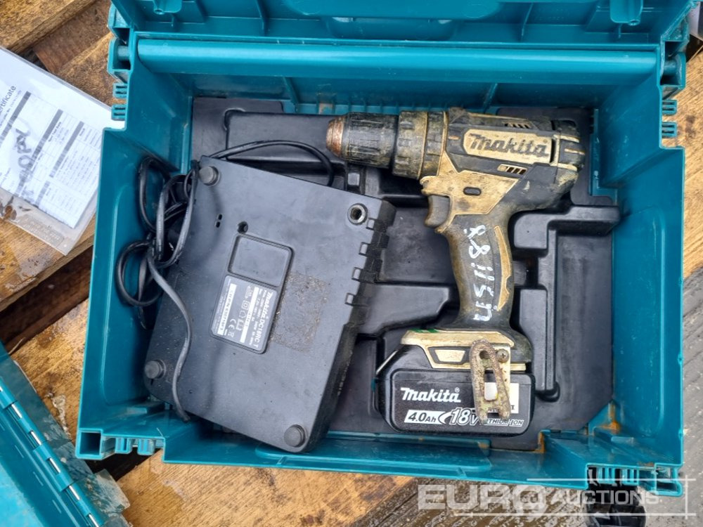 Equipo de construcción Pallet of Makita Cordless Drill,Cordless Impact Wrench, 110Volt SDS Drill (3 of), Hilti Cordless Drill, 110Volt SDS Drill: foto 17